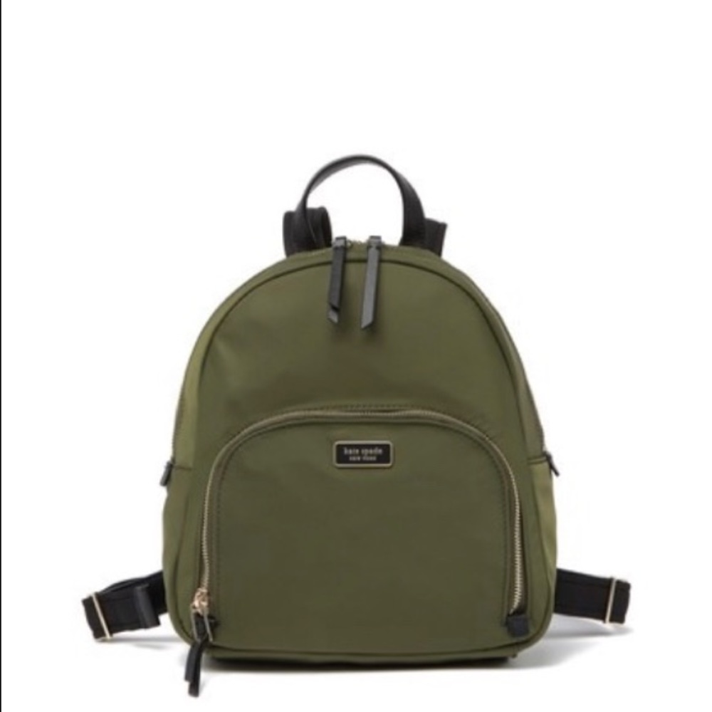 Kate Spade ♠️ medium moss backpack